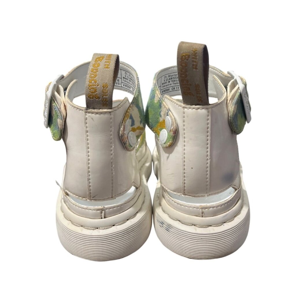 Dr. Doc Martens Clarissa II Sandal Ankle Strap Floral Airwair Vegan Women Size 6 - Picture 3 of 12